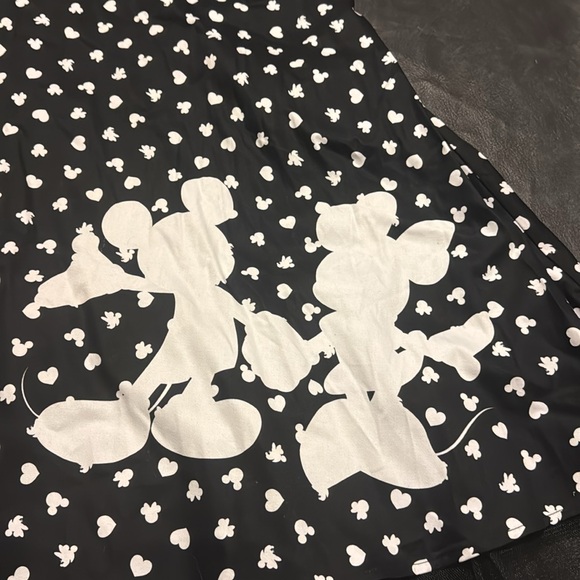 Disney Black & White Mickey/Minnie Dress Worn Once To A Sneaker Ball Size 18 - Picture 2 of 16